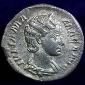 Denarius of Julia Mammea