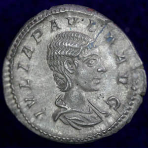 Denarius of Julia Paula