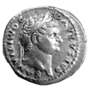 Coin portrait of Emperor Domitian